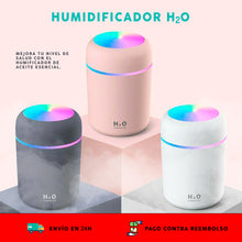 Cargar imagen en el visor de la galería, Humidificador LED Aromaterapia