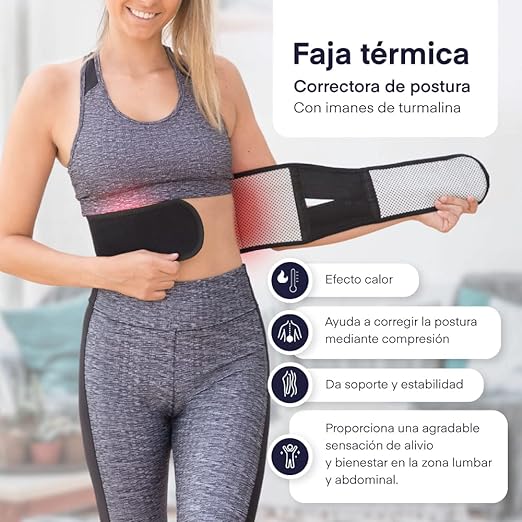 Faja lumbar térmica