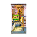 Robotime Rolife-Nooks de libros, serie de historias en libros, 4 tipos, muebles de casa en miniatura de madera DIY, Sakura Densya TGB01, envío directo