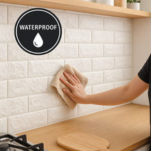 Cargar imagen en el visor de la galería, 5 Paneles Piedra 3D autoadhesivo - Dekhome™
