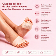 Cargar imagen en el visor de la galería, Pack de 2 almohadillas terapéuticas con separador de dedos
