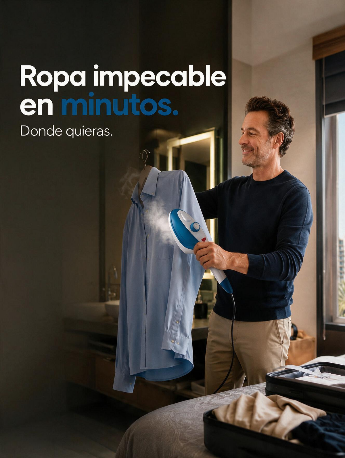 Plancha de vapor vertical 4 en 1 - Nuevo modelo 2026
