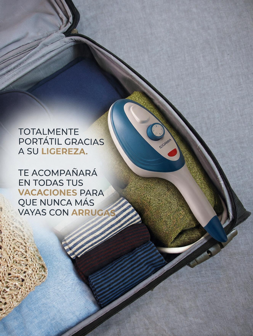 Plancha de vapor vertical 4 en 1 - Nuevo modelo 2026